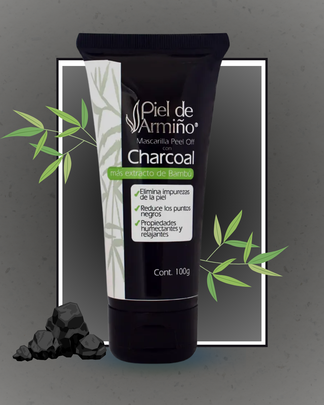 MASCARILLA CARBON ACTIVADO– PIEL DE ARMIÑO